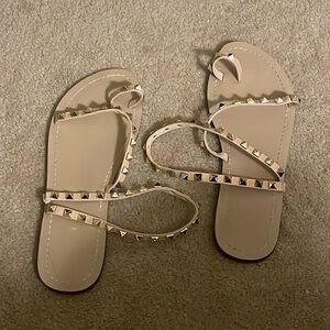 Pyramid Gladiator Sandals